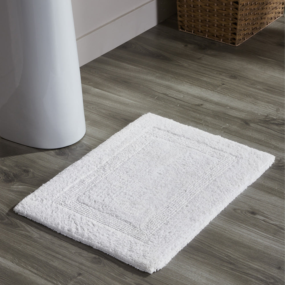 
                      
                        Lux Bathroom Rug 100% Cotton, Soft Tufted Design Bath Mat
                      
                    