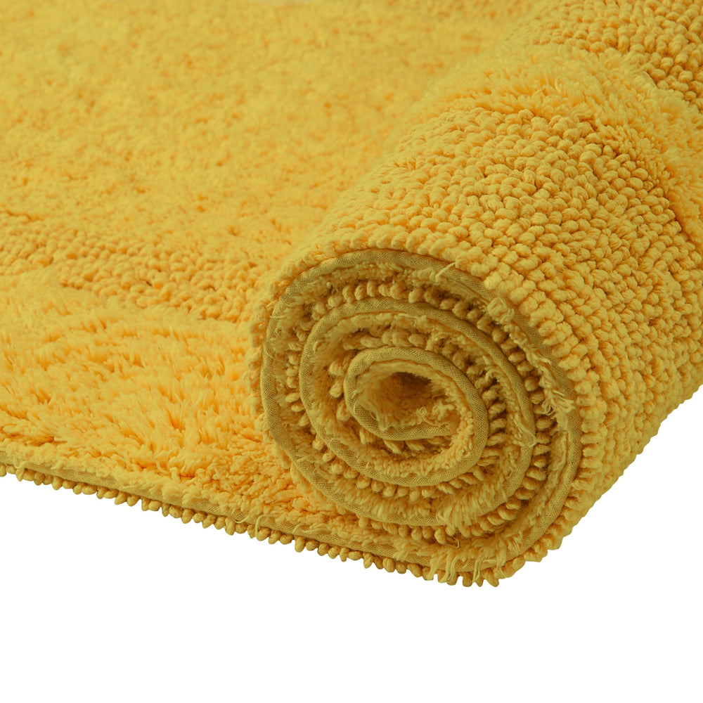 
                      
                        Lux Bathroom Rug 100% Cotton, Soft Tufted Design Bath Mat
                      
                    