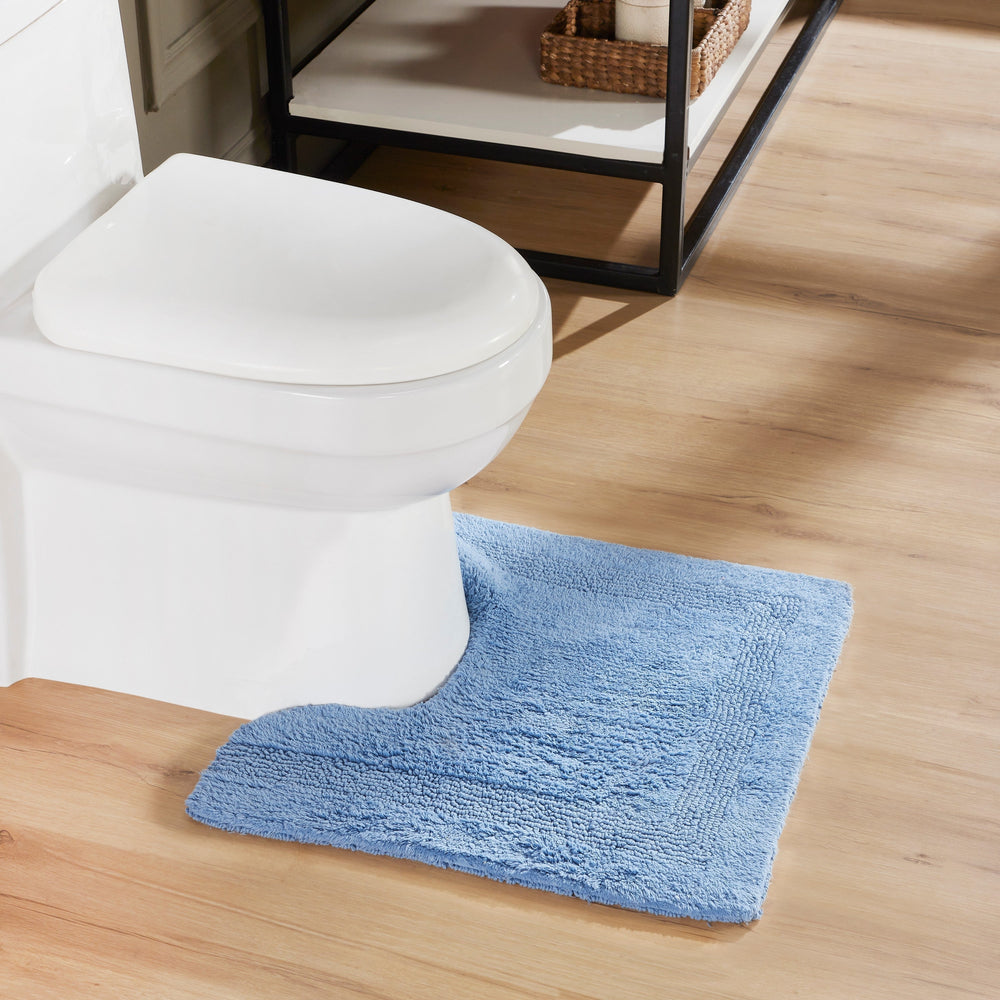 
                      
                        Lux Bathroom Rug 100% Cotton, Soft Tufted Design Bath Mat
                      
                    