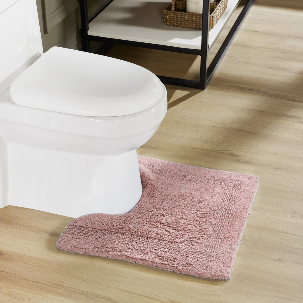 
                      
                        Lux Bathroom Rug 100% Cotton, Soft Tufted Design Bath Mat
                      
                    