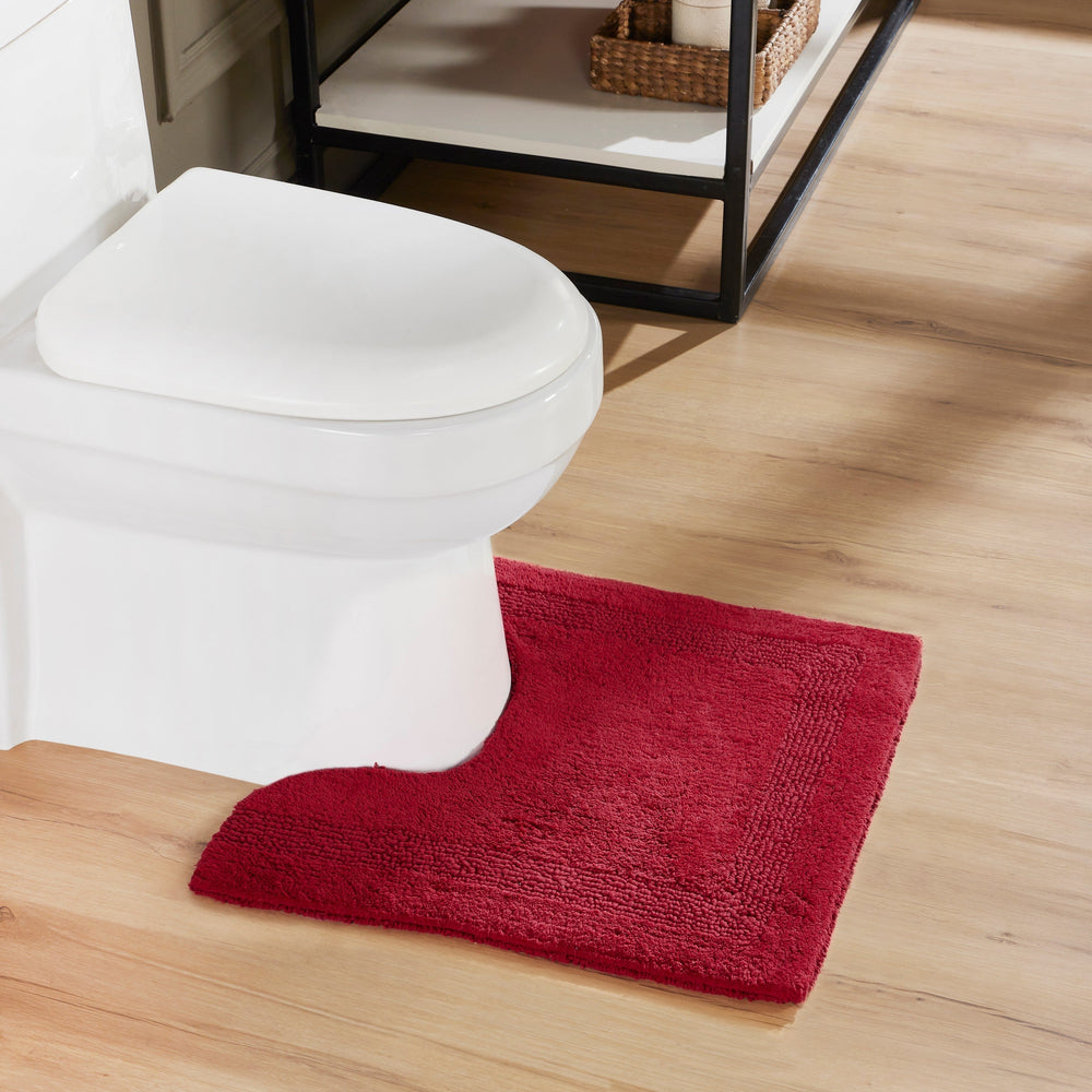 
                      
                        Lux Bathroom Rug 100% Cotton, Soft Tufted Design Bath Mat
                      
                    