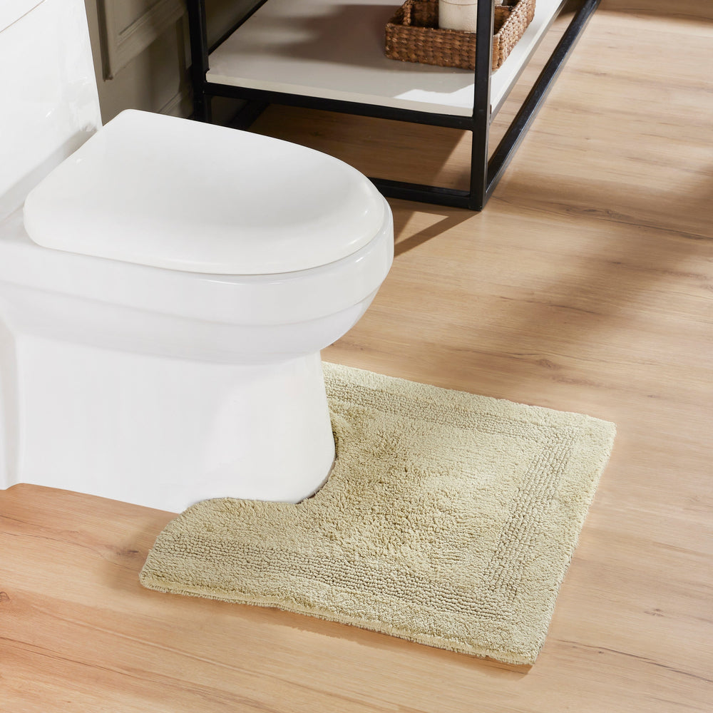 
                      
                        Lux Bathroom Rug 100% Cotton, Soft Tufted Design Bath Mat
                      
                    