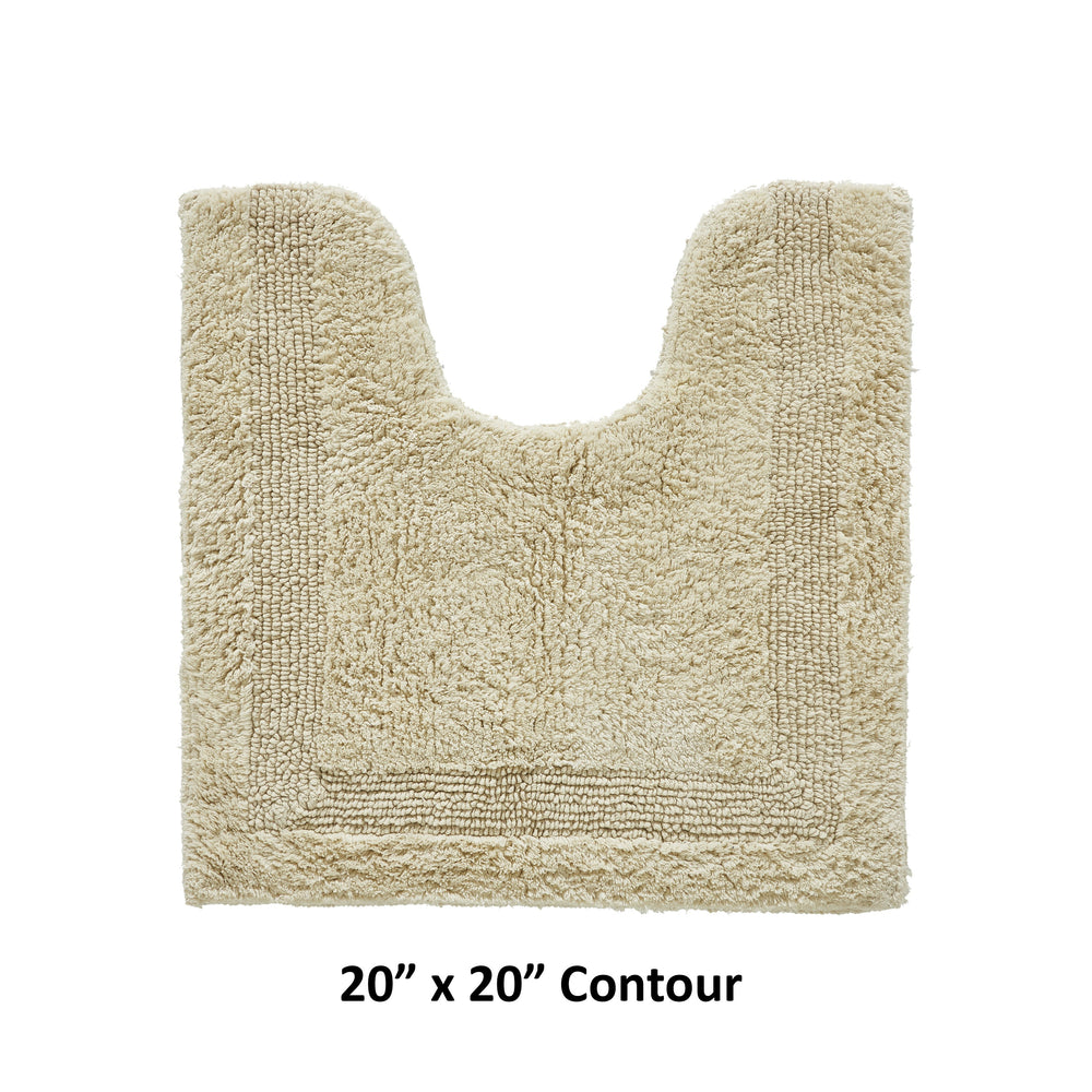 
                      
                        Lux Bathroom Rug 100% Cotton, Soft Tufted Design Bath Mat
                      
                    