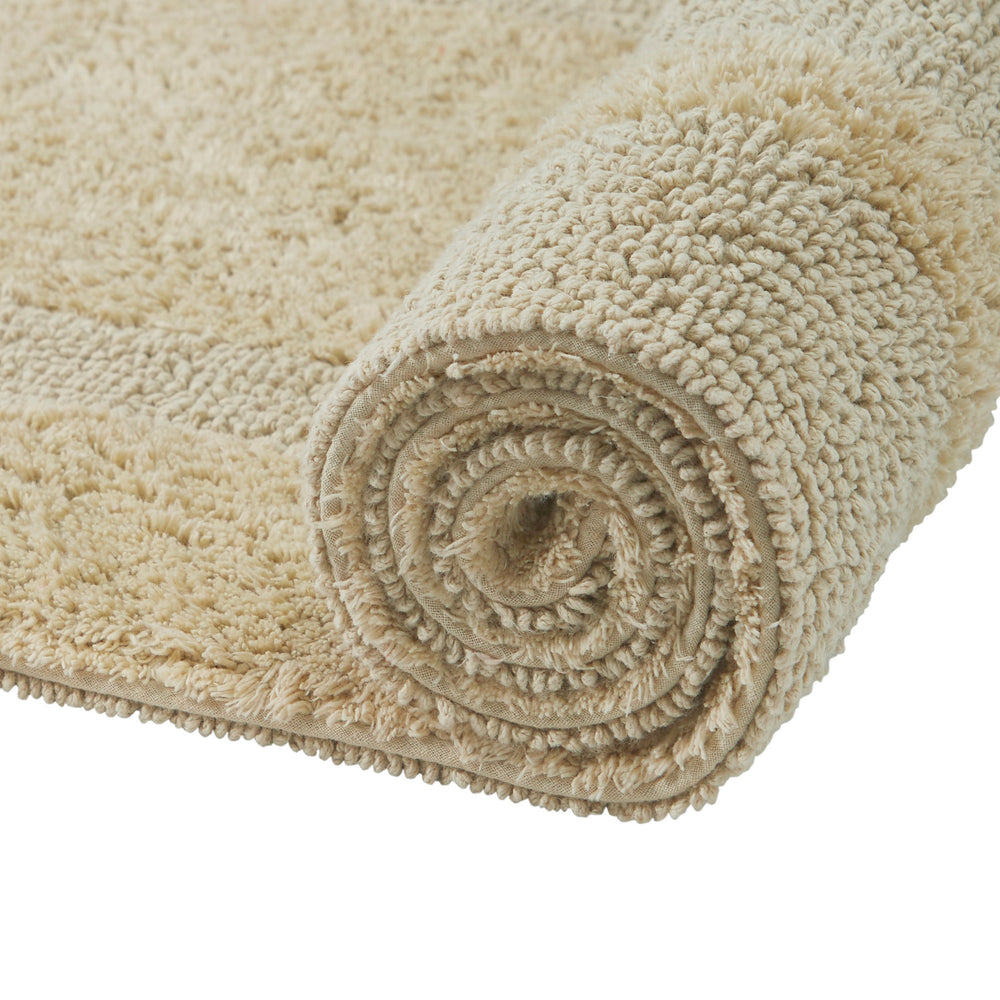 
                      
                        Lux Bathroom Rug 100% Cotton, Soft Tufted Design Bath Mat
                      
                    