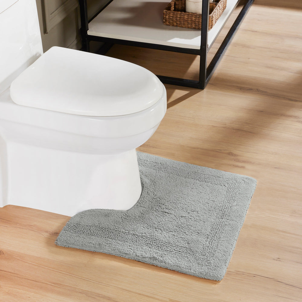 
                      
                        Lux Bathroom Rug 100% Cotton, Soft Tufted Design Bath Mat
                      
                    
