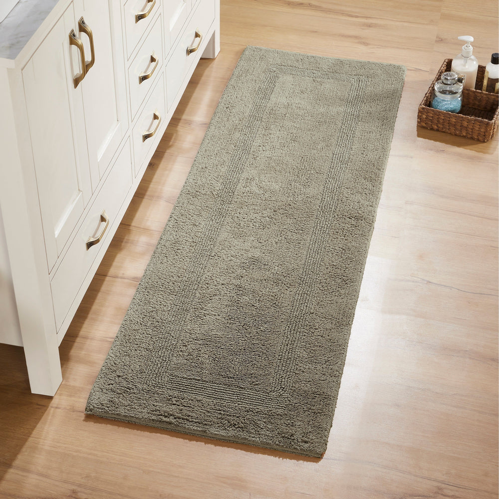 
                      
                        Lux Bathroom Rug 100% Cotton, Soft Tufted Design Bath Mat
                      
                    