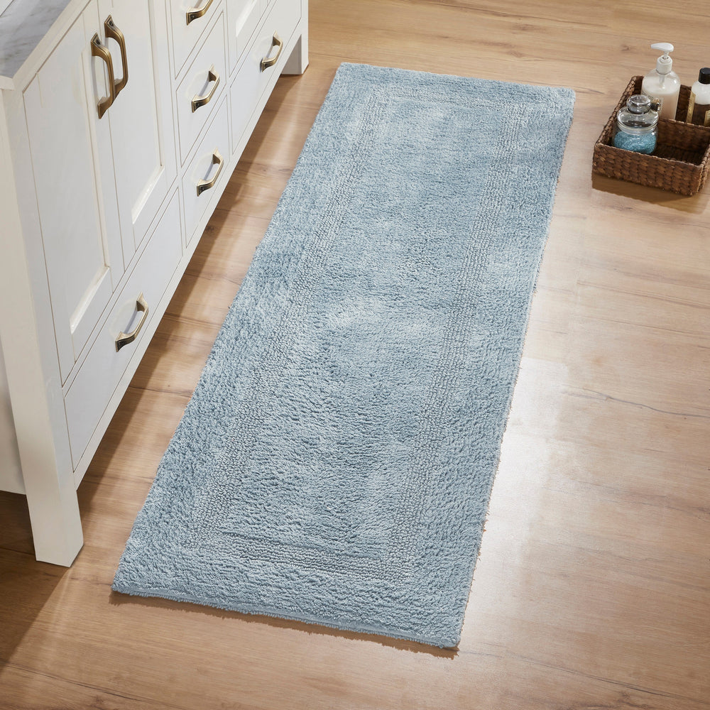 
                      
                        Lux Bathroom Rug 100% Cotton, Soft Tufted Design Bath Mat
                      
                    