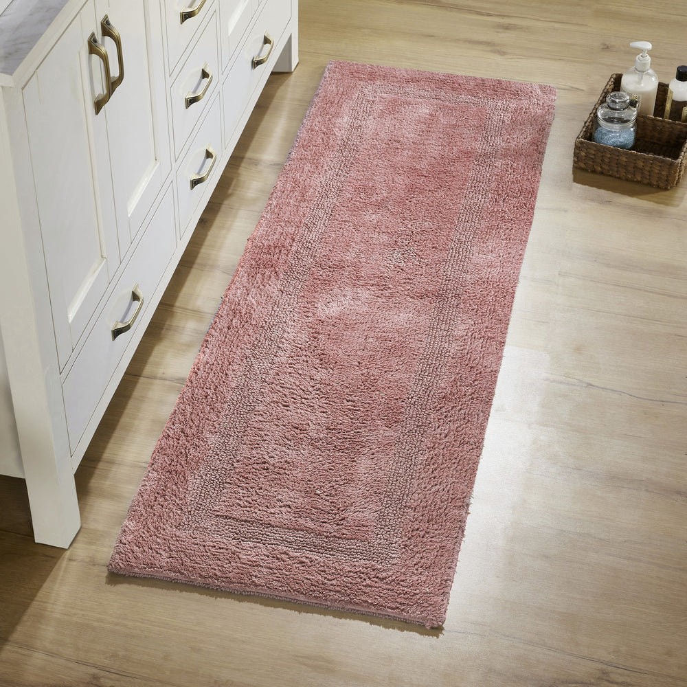 
                      
                        Lux Bathroom Rug 100% Cotton, Soft Tufted Design Bath Mat
                      
                    