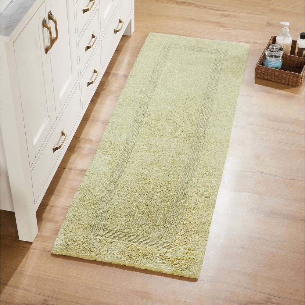 
                      
                        Lux Bathroom Rug 100% Cotton, Soft Tufted Design Bath Mat
                      
                    