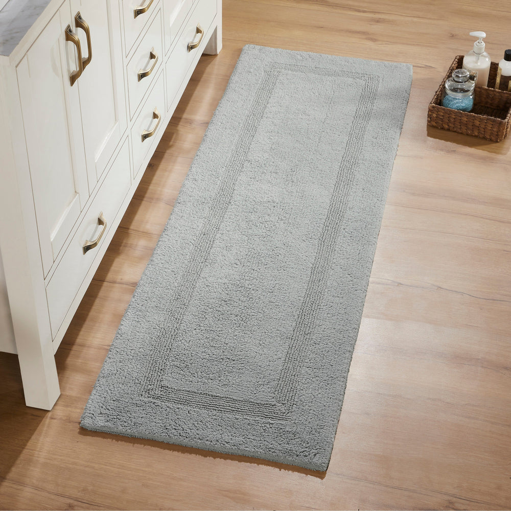 
                      
                        Lux Bathroom Rug 100% Cotton, Soft Tufted Design Bath Mat
                      
                    