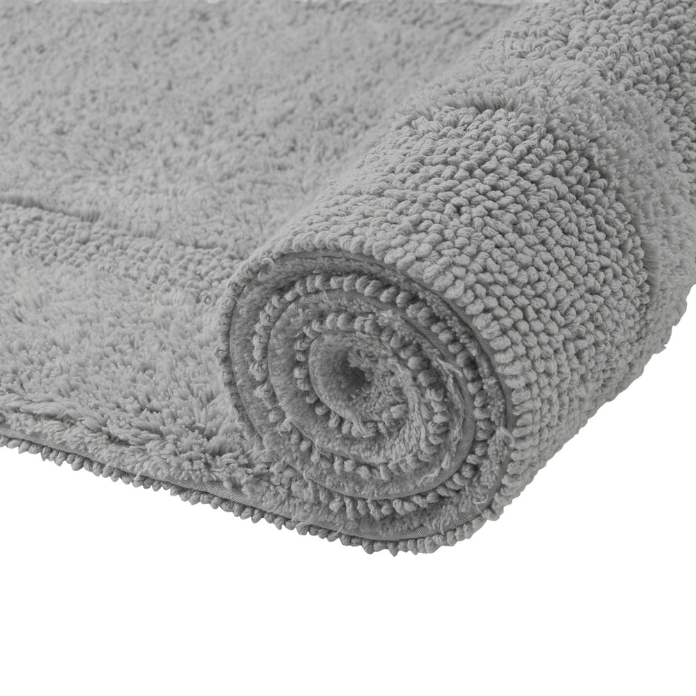 
                      
                        Lux Bathroom Rug 100% Cotton, Soft Tufted Design Bath Mat
                      
                    