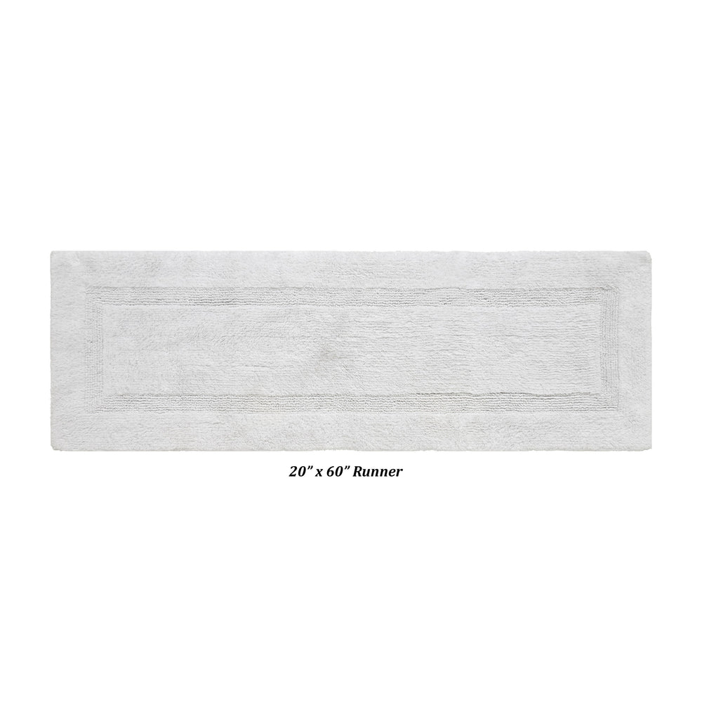 
                      
                        Better Trends 100% Cotton Lux Collection Bath Mats, White Bath Mat - Tufted, Reversible & Absorbent & Machine Washable Bath Mats Runner for Tub, Shower, and Bath Room, 20" x 60"
                      
                    