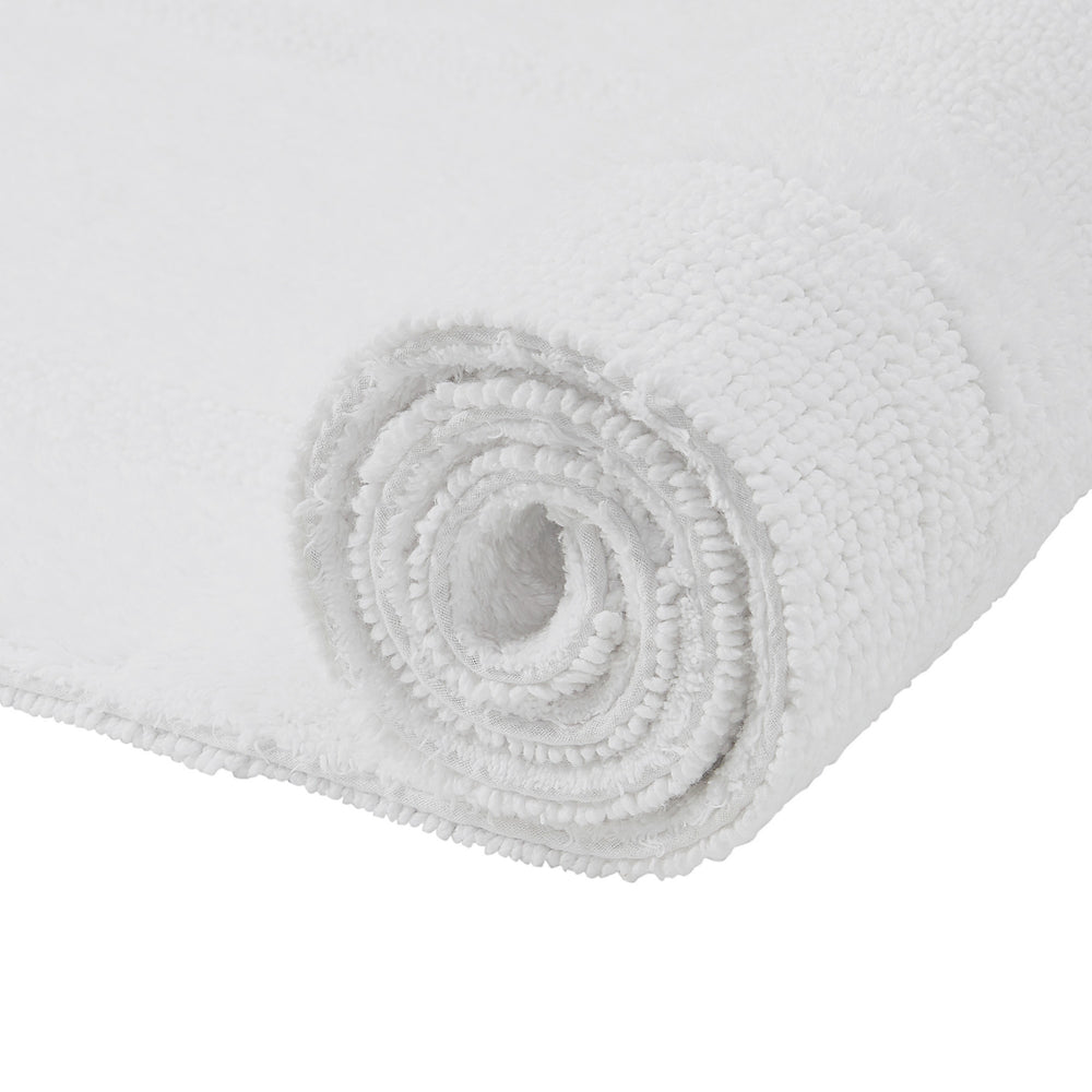 
                      
                        Better Trends 100% Cotton Lux Collection Bath Mats, White Bath Mat - Tufted, Reversible & Absorbent & Machine Washable Bath Mats Runner for Tub, Shower, and Bath Room, 20" x 60"
                      
                    