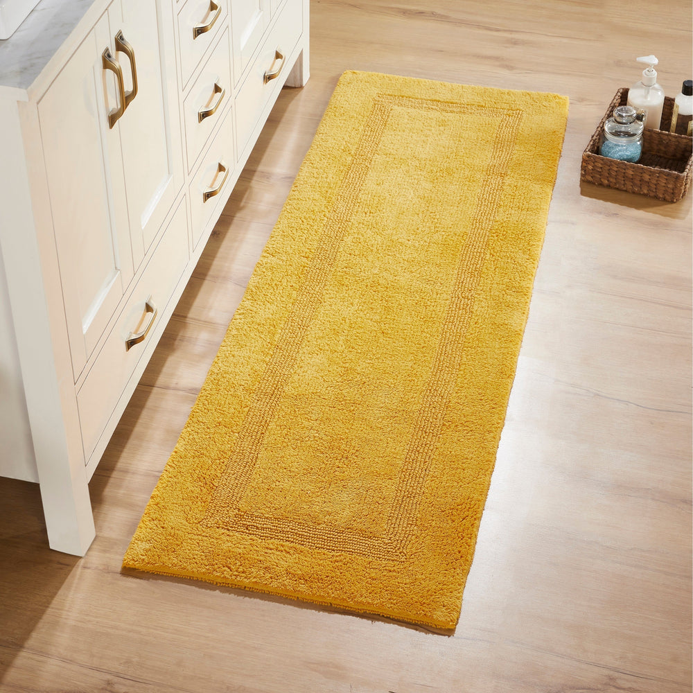 
                      
                        Lux Bathroom Rug 100% Cotton, Soft Tufted Design Bath Mat
                      
                    
