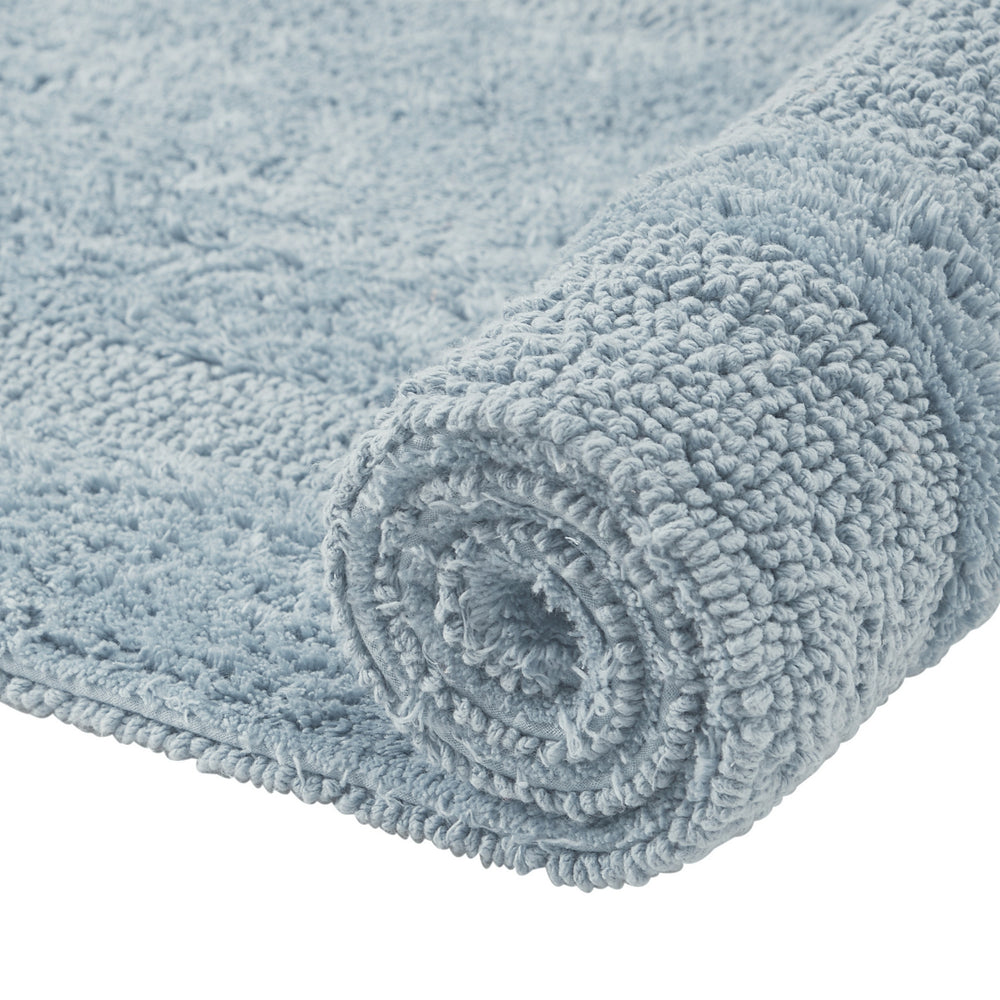
                      
                        Lux Bathroom Rug 100% Cotton, Soft Tufted Design Bath Mat
                      
                    
