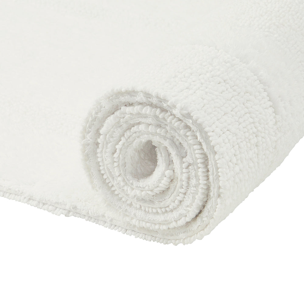 
                      
                        Lux Bathroom Rug 100% Cotton, Soft Tufted Design Bath Mat
                      
                    