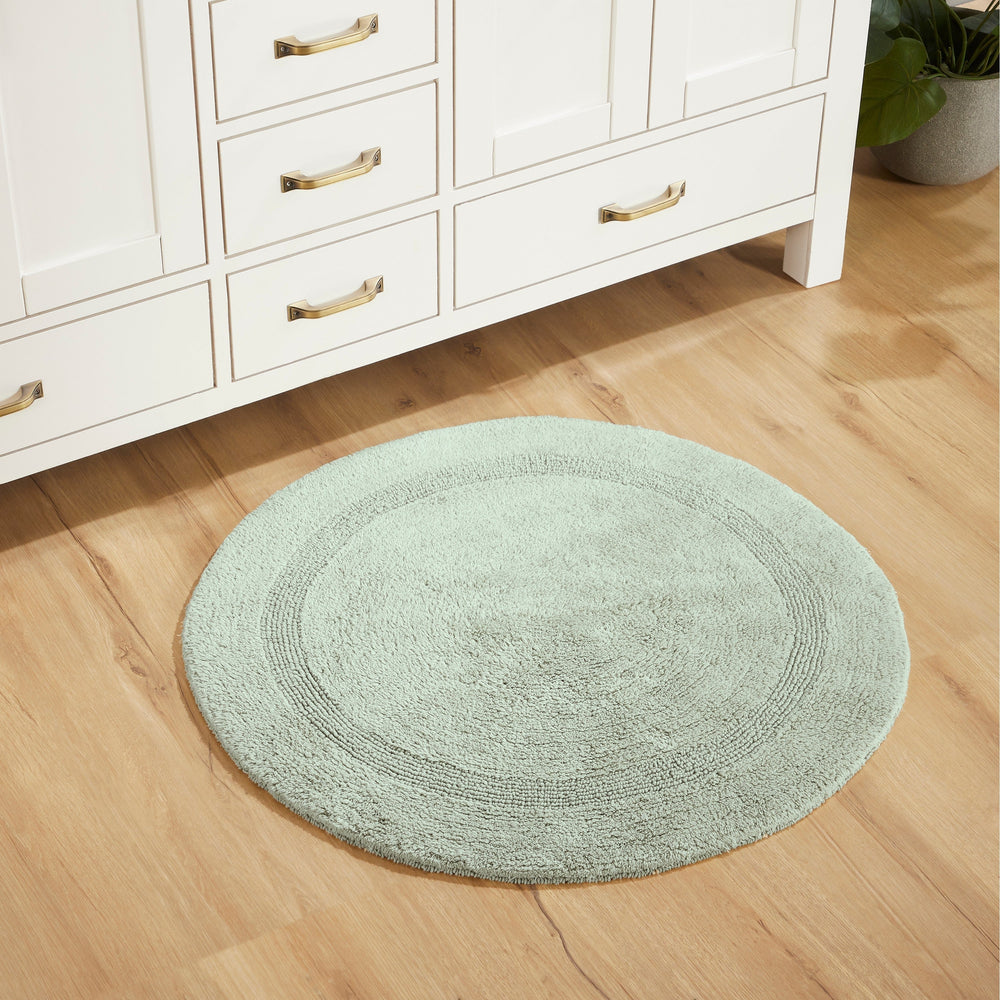 
                      
                        Lux Bathroom Rug 100% Cotton, Soft Tufted Design Bath Mat
                      
                    