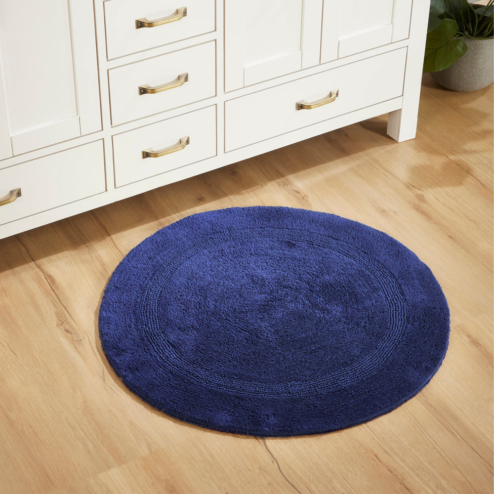 
                      
                        Lux Bathroom Rug 100% Cotton, Soft Tufted Design Bath Mat
                      
                    
