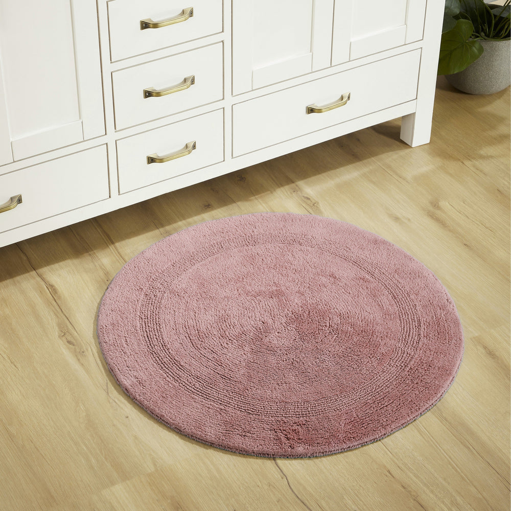 
                      
                        Lux Bathroom Rug 100% Cotton, Soft Tufted Design Bath Mat
                      
                    