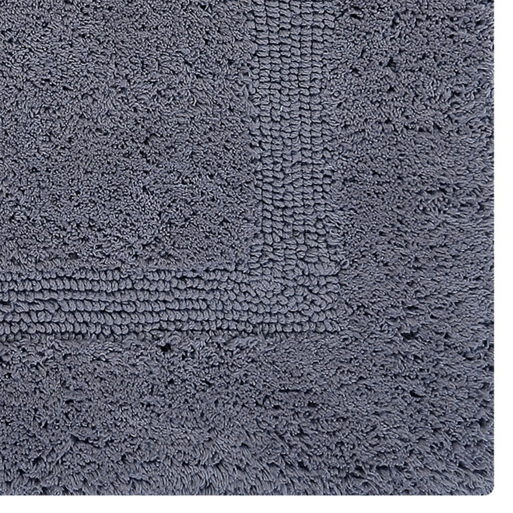 
                      
                        Better Trends Lux Collection 100% Cotton 4 Piece (17" x 24" | 20" x 20" | 21" x 34" | 24" x 40") Bath Rug Set in Gray
                      
                    