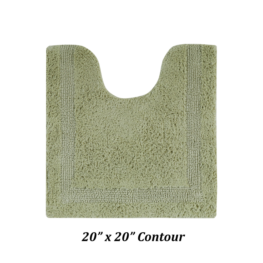 
                      
                        Better Trends Lux Collection 100% Cotton 4 Piece (17" x 24" | 20" x 20" | 21" x 34" | 24" x 40") Bath Rug Set in Sage
                      
                    