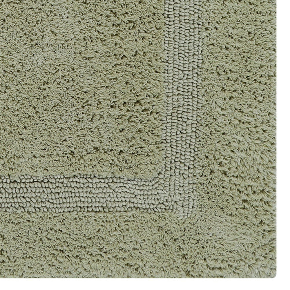 
                      
                        Better Trends Lux Collection 100% Cotton 4 Piece (17" x 24" | 20" x 20" | 21" x 34" | 24" x 40") Bath Rug Set in Sage
                      
                    