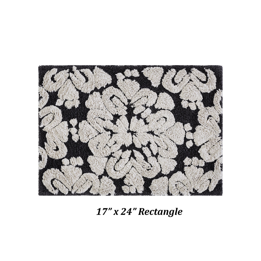 
                      
                        Medallion 100% Cotton Two Color Tufted Design Non-Slip Bath Rug
                      
                    