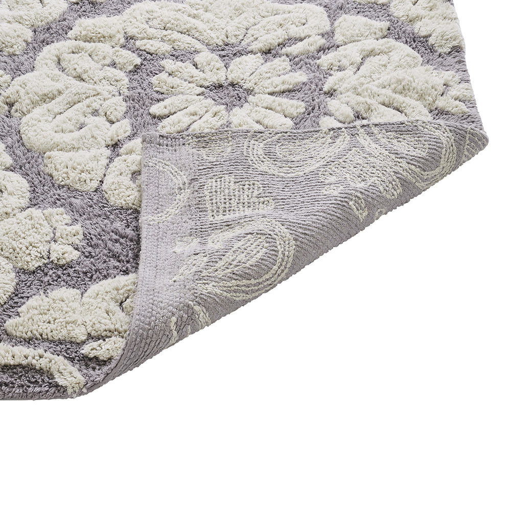 
                      
                        Medallion 100% Cotton Two Color Tufted Design Non-Slip Bath Rug
                      
                    