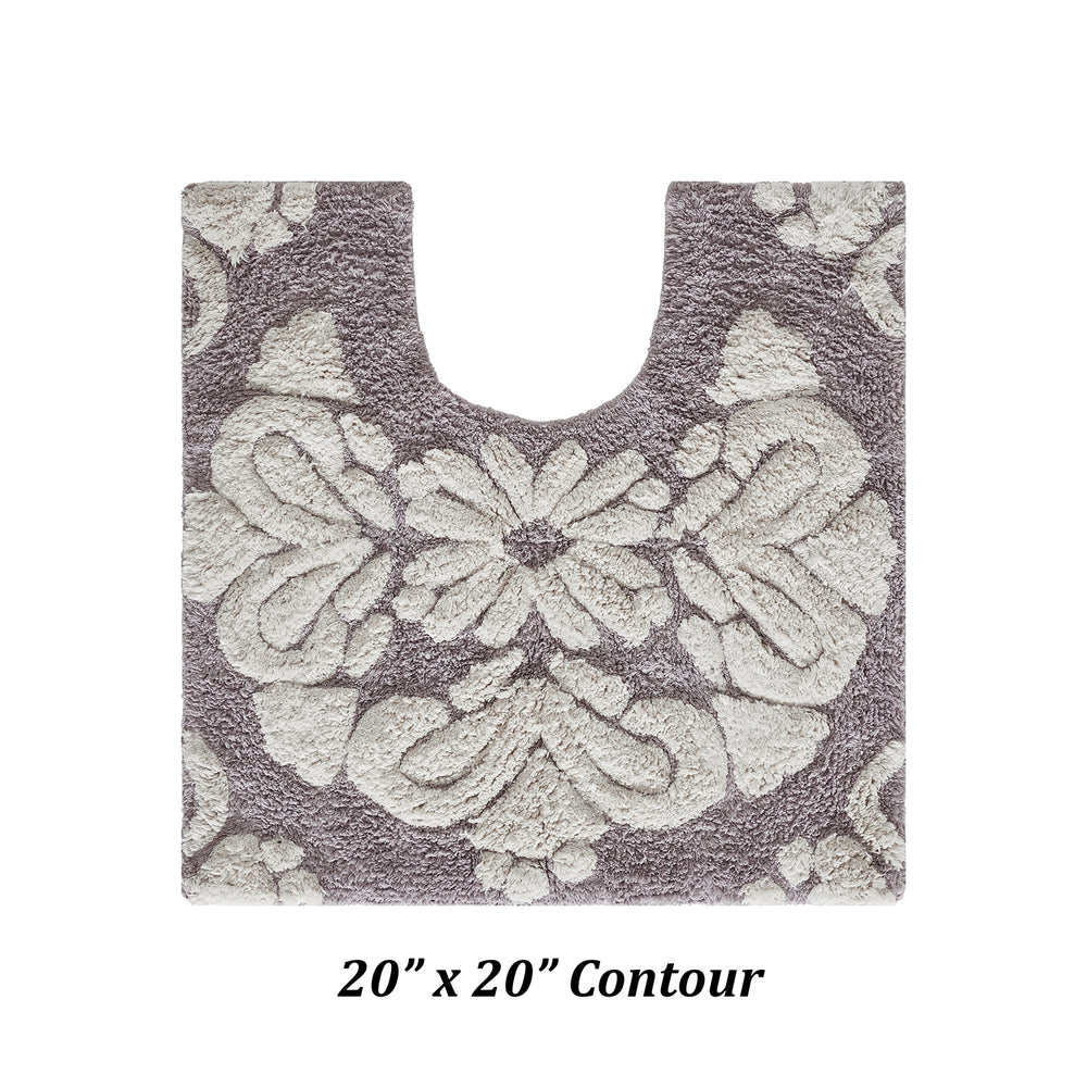 
                      
                        Medallion 100% Cotton Two Color Tufted Design Non-Slip Bath Rug
                      
                    