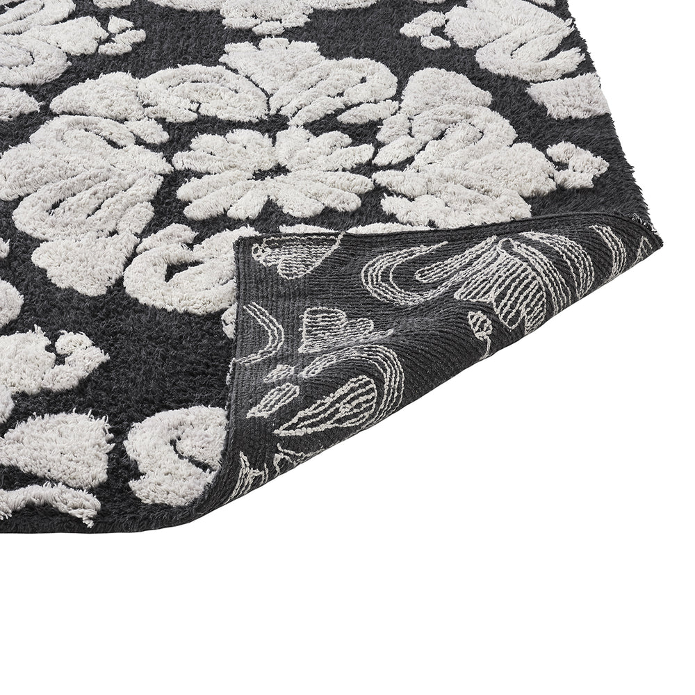 
                      
                        Medallion 100% Cotton Two Color Tufted Design Non-Slip Bath Rug
                      
                    