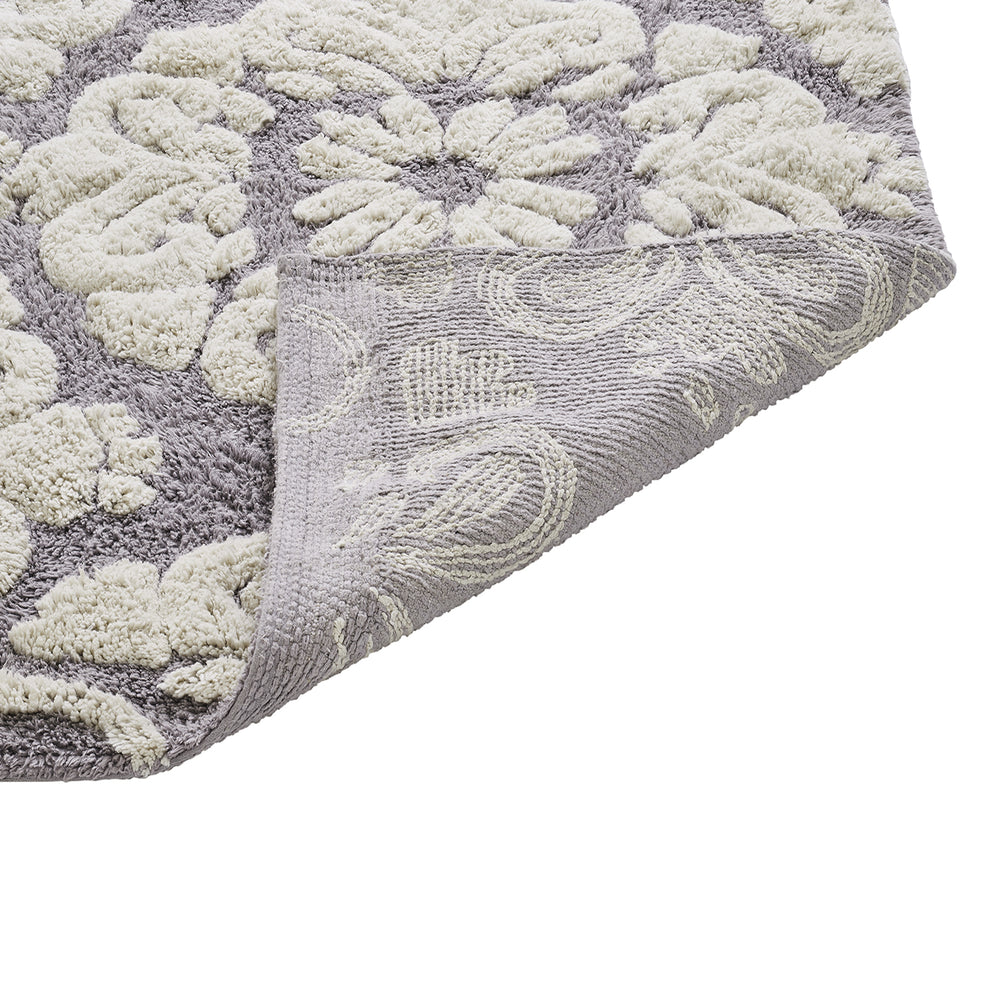 
                      
                        Medallion 100% Cotton Two Color Tufted Design Non-Slip Bath Rug
                      
                    