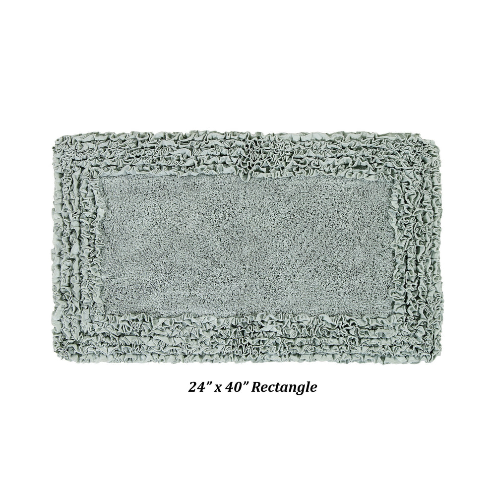 
                      
                        Better Trends 100% Cotton Bath Rug in Shaggy Border Collection - Ultra Soft, Plush, Absorbent, Tufted Bath Rug for Bathroom Floor, Shower & Sink, 24" x 40", Sage
                      
                    