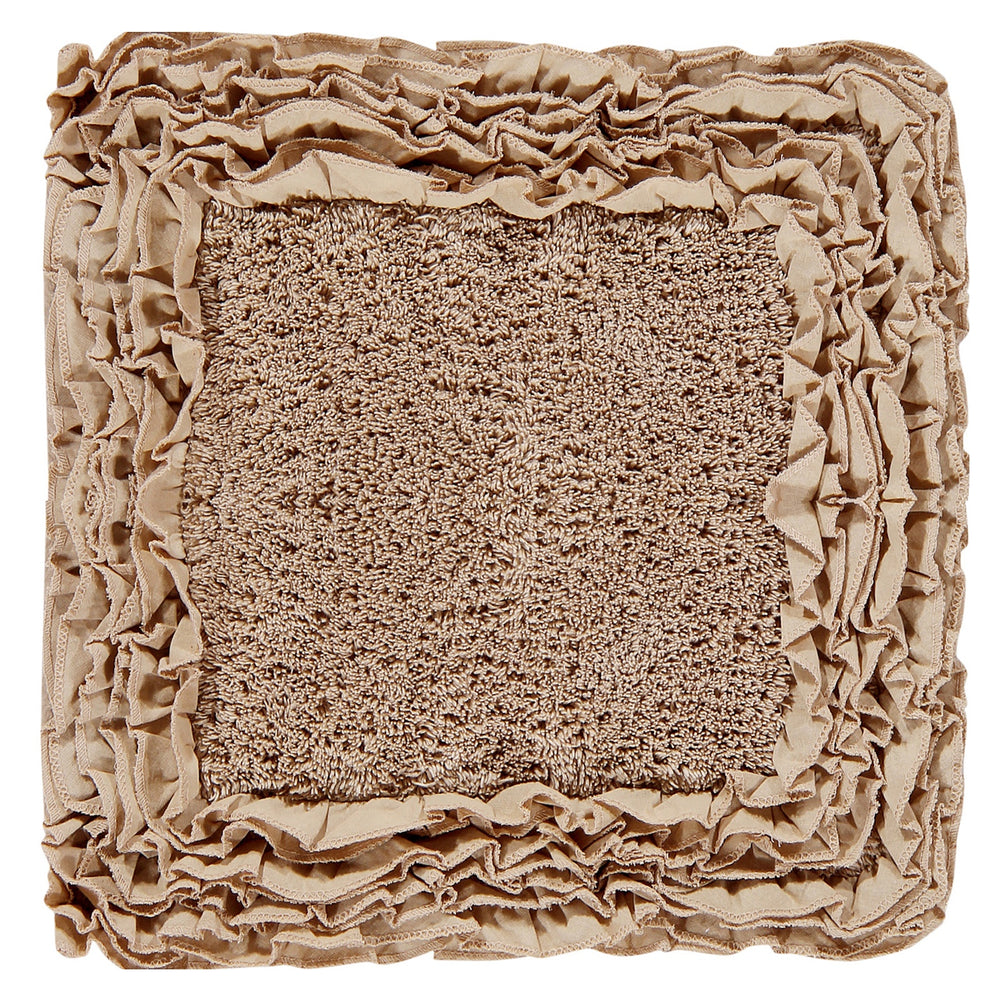 
                      
                        Better Trends 100% Cotton Bath Rug in Shaggy Border Collection - Ultra Soft, Plush, Tufted Bath Rug for Bathroom Floor, Tub and Shower, Bathroom Rug 2 Piece Set (17" x 24" | 24" x 40"), Beige
                      
                    