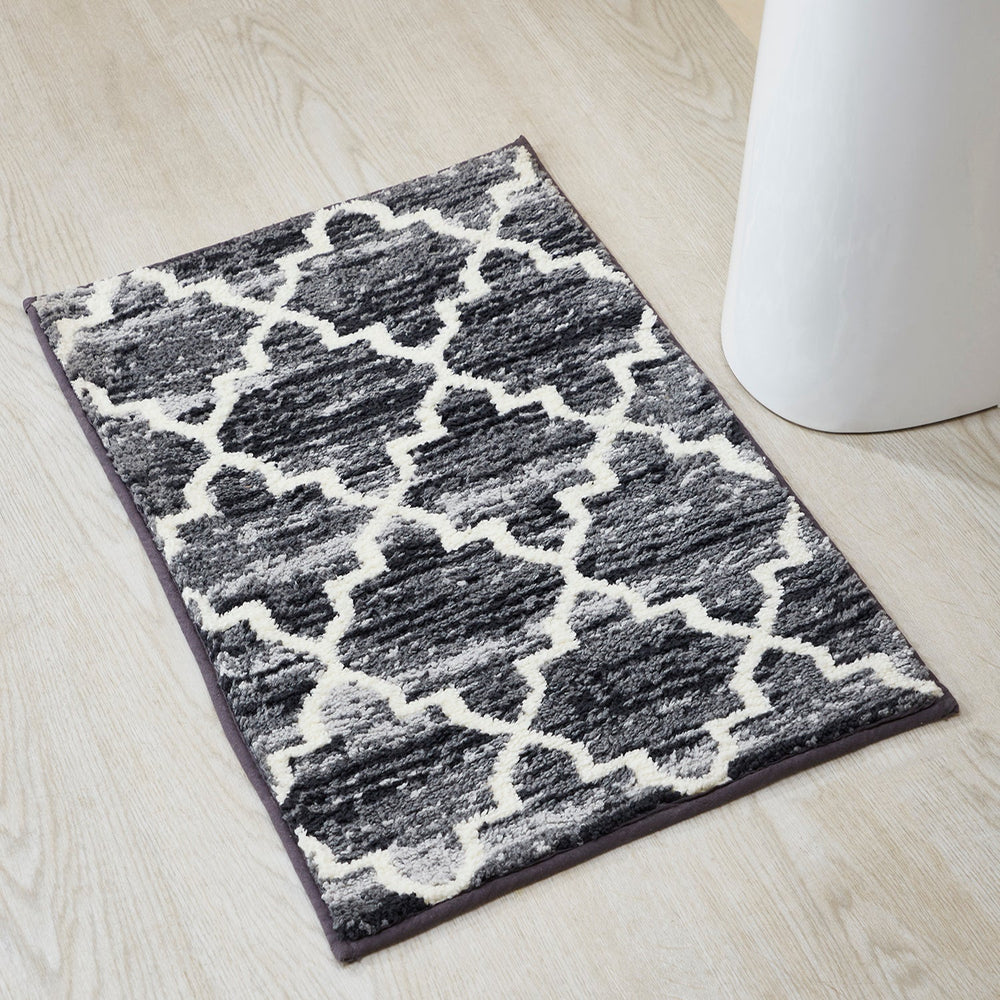 
                      
                        Savio Bath Rug - 100% Polyester Knitted Bath Mat with Gel Foam/Rubber Backing, Marrakesh Pattern
                      
                    