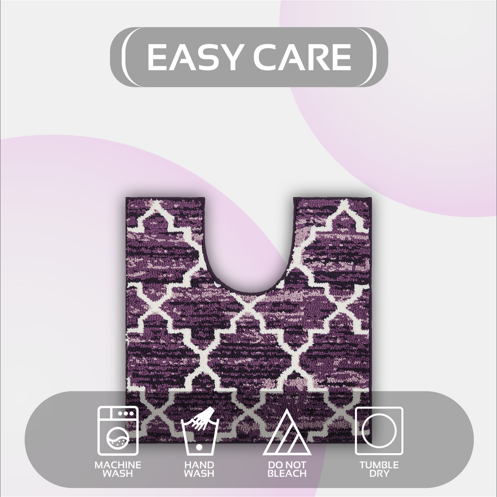 
                      
                        Savio Bath Rug - 100% Polyester Knitted Bath Mat with Gel Foam/Rubber Backing, Marrakesh Pattern
                      
                    