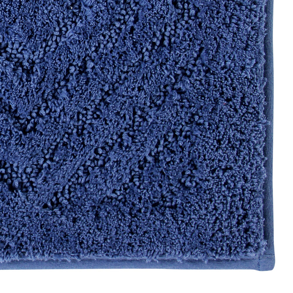 
                      
                        Trier Bath Rug - 100% Cotton Tufted Bath Mat with Gel Foam/Rubber Backing, Diamond Pattern
                      
                    