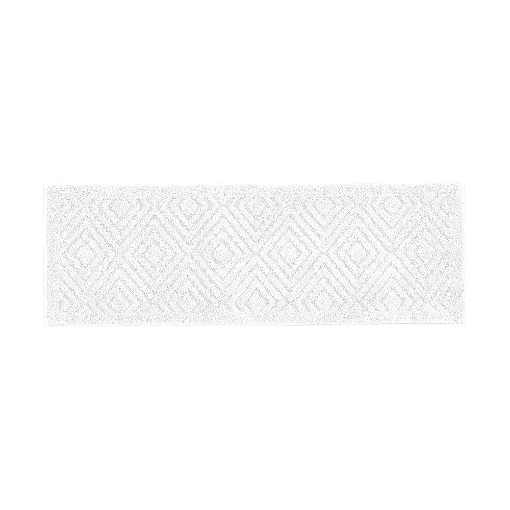 
                      
                        Trier Bath Rug - 100% Cotton Tufted Bath Mat with Gel Foam/Rubber Backing, Diamond Pattern
                      
                    