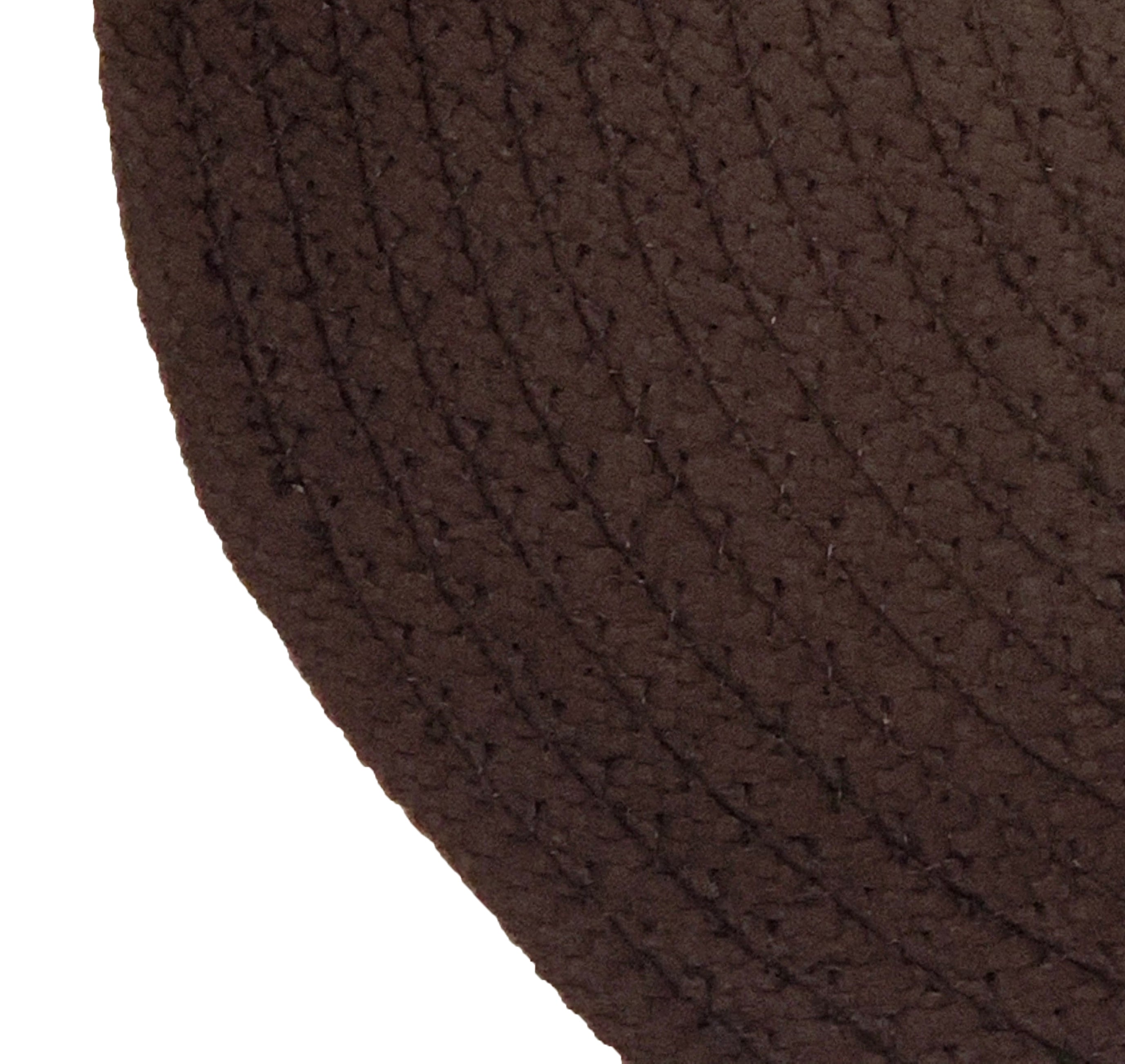 Unnapped Polyester Rug Alpine Solid Braided Reversible Rug 100% Polypropylene, Durable Indoor ...