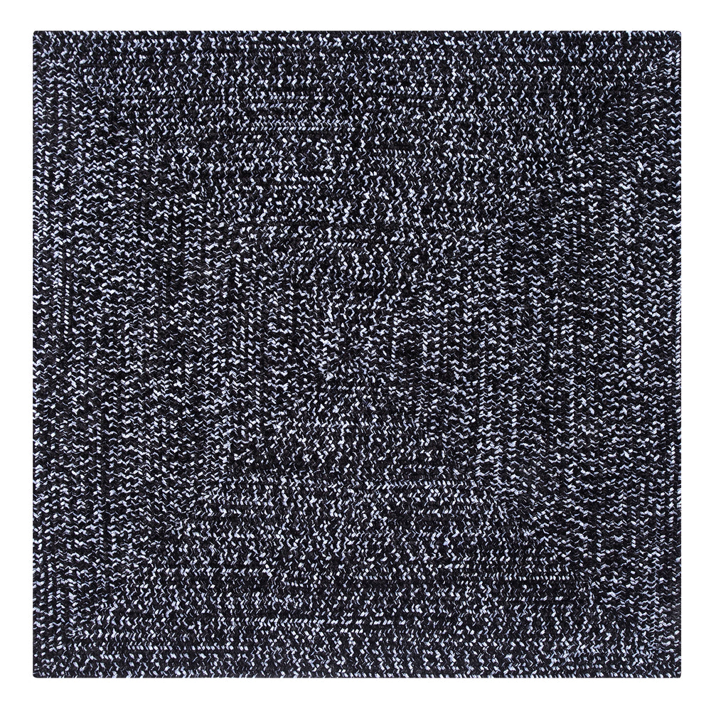 
                      
                        Better Trends Chenille Tweed Braid Collection is Durable and Stain Resistant Reversible Indoor Area Utility Rug 100% Polyester in Vibrant Colors, 22" x 40" Oval, Black & Gray
                      
                    