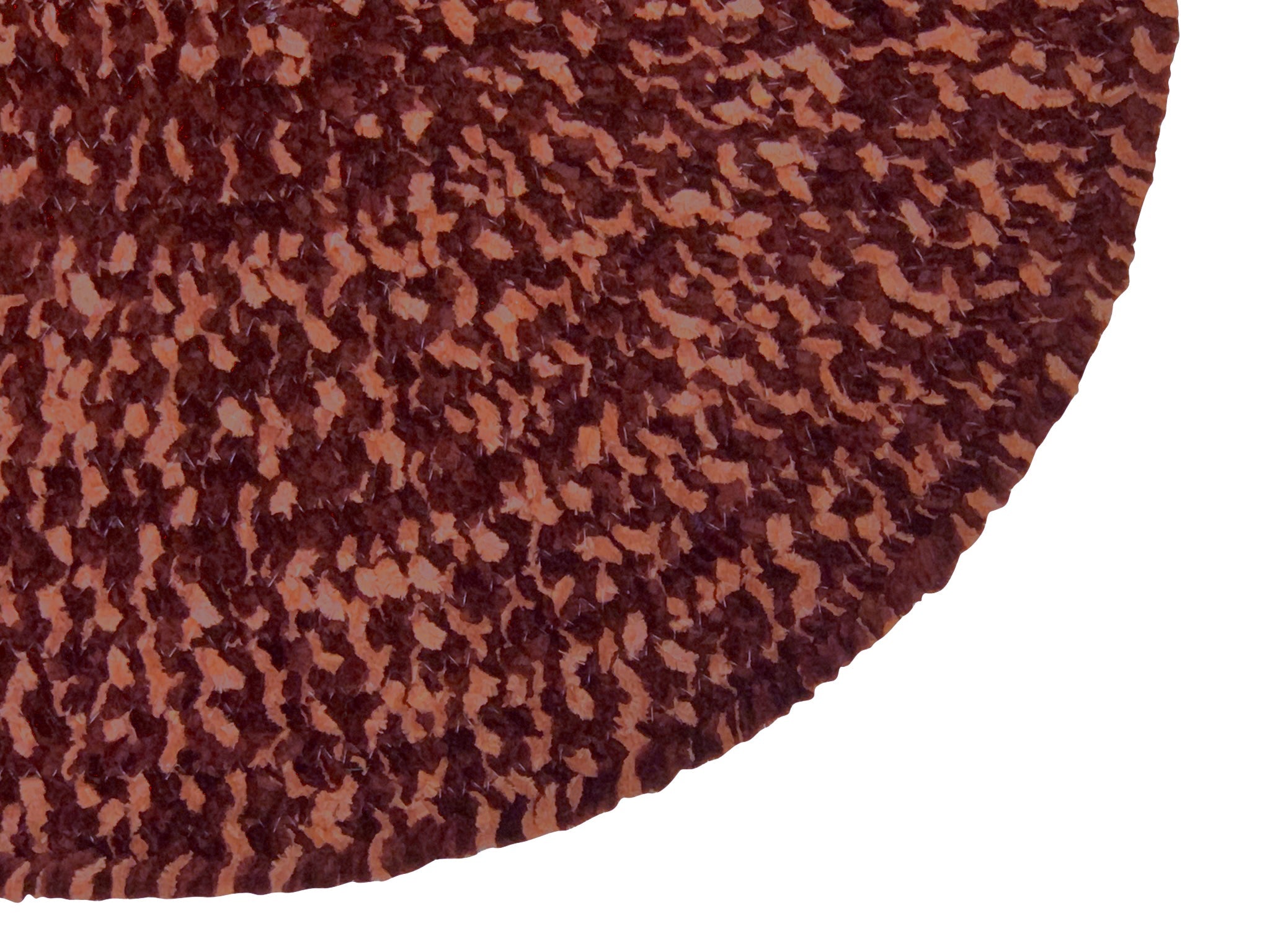 Tweedle Rug Chenille Tweed Braided Reversible Rug 100% Polyester, Soft & Durable I ...