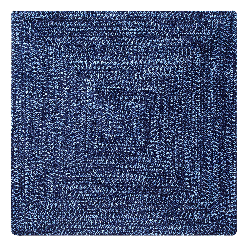 
                      
                        Better Trends Chenille Tweed Braid Collection is Durable and Stain Resistant Reversible Indoor Area Utility Rug 100% Polyester in Vibrant Colors, 60" x 96" Oval, Navy & Smoke Blue
                      
                    