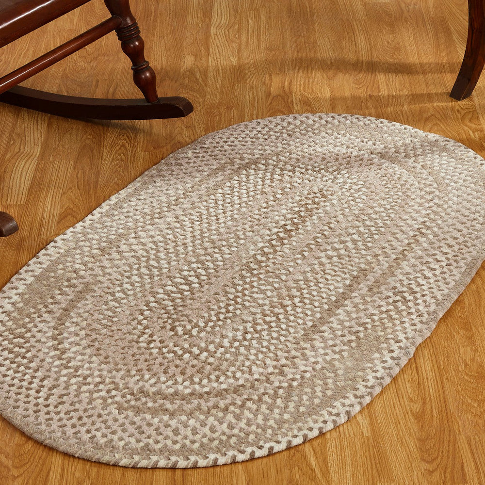 
                      
                        Ombre Reversible Area Rug, 100% Cotton Chenille, Braided & Durable for Entryway, Living Room, Kitchen
                      
                    