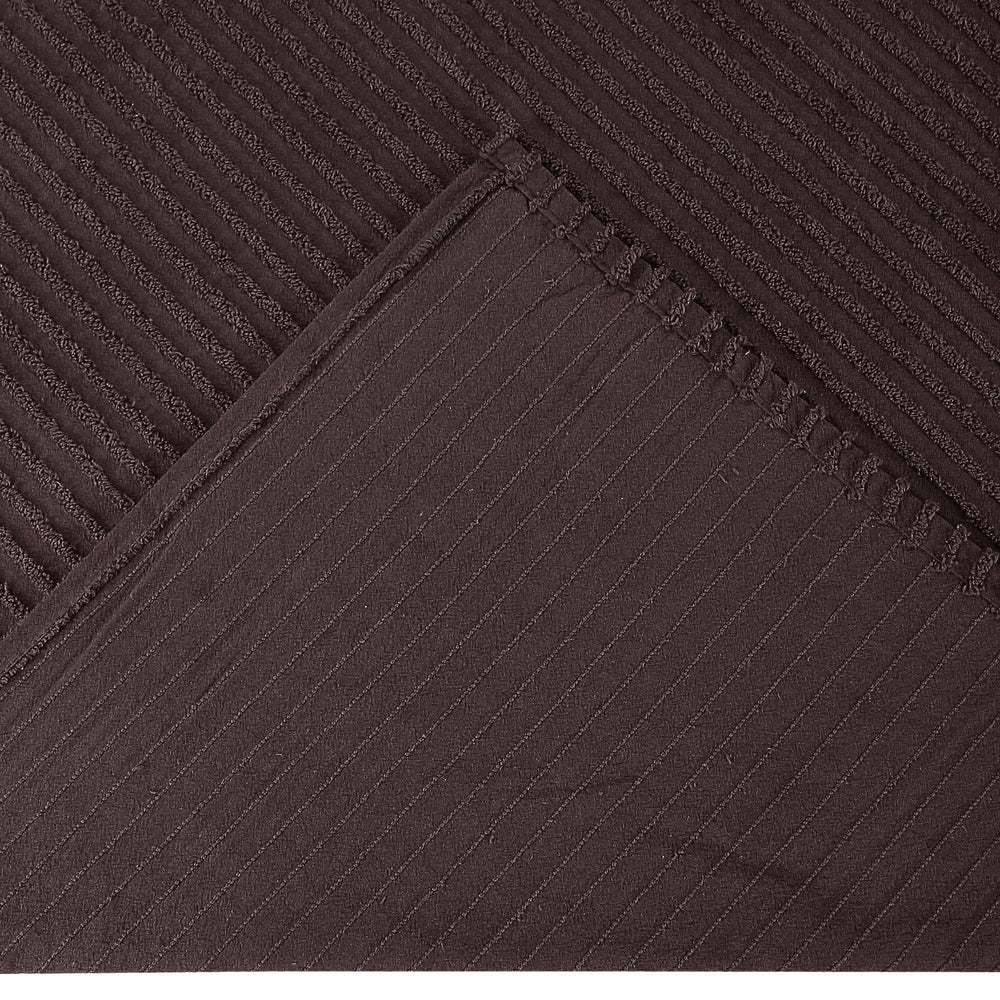 
                      
                        Jullian 100% Cotton Chenille Bedspread & Shams, Machine Washable Tufted Bold Stripes, Luxurious All-Season Bedding
                      
                    
