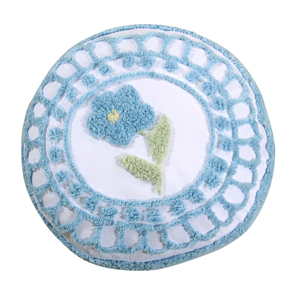 
                      
                        Better Trends Bloomfield Collection 100% Cotton Queen Bedspread Set in Blue
                      
                    