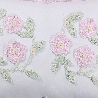 
                      
                        Better Trends Bloomfield Collection 100% Cotton Queen Bedspread Set in Rose
                      
                    