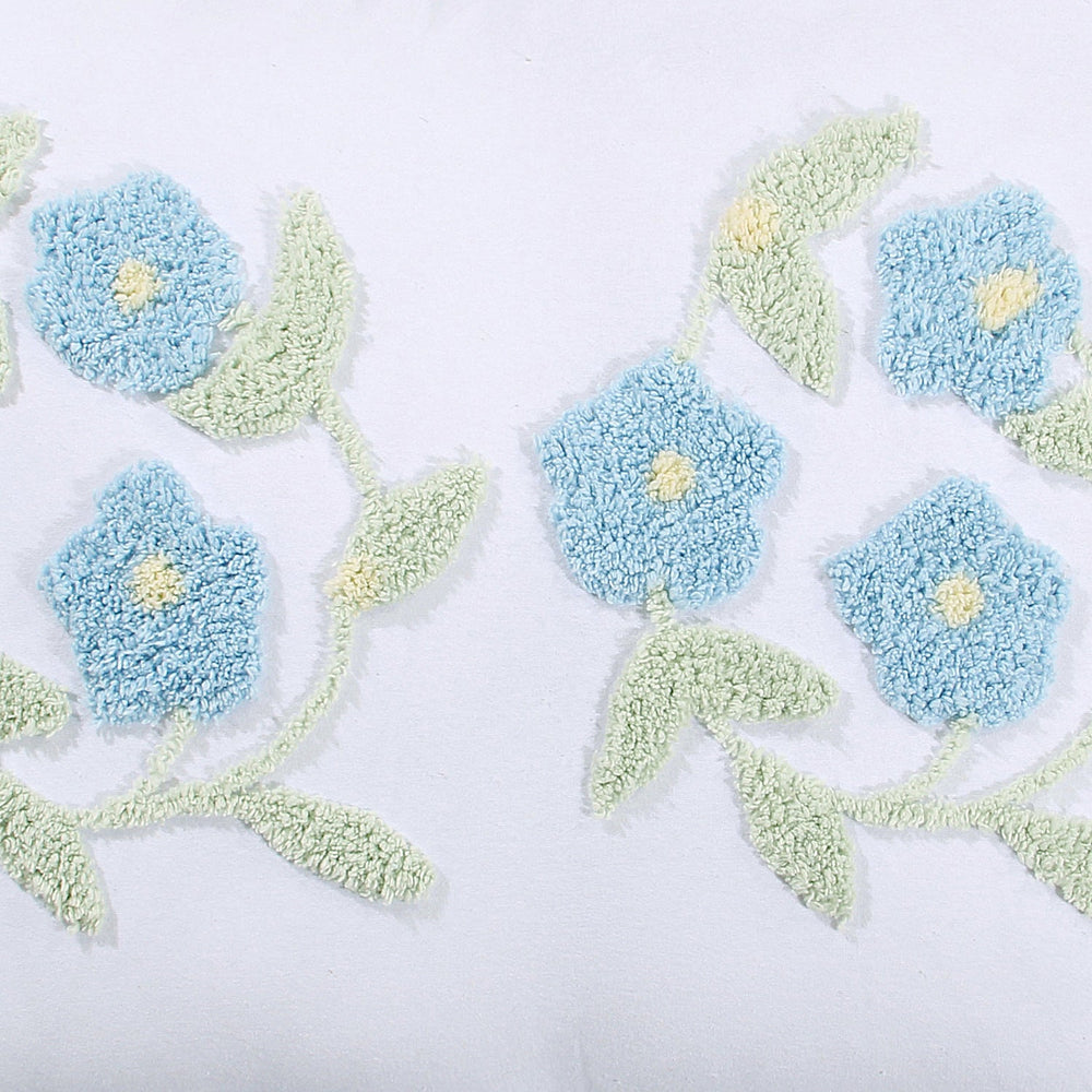 
                      
                        Bloomfield 100% Cotton Chenille Coverlet/Bedspread Machine Washable Ultra Soft Floral Pattern All Season Bedding
                      
                    