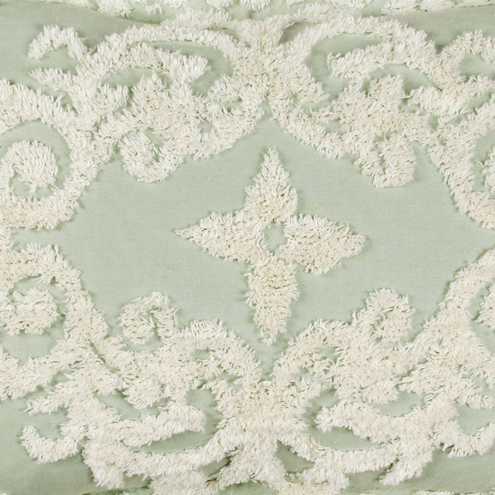 
                      
                        Florence Tufted Floral Bedspread 100% Cotton, Solid Backing, Machine Washable Elegant Bedding
                      
                    