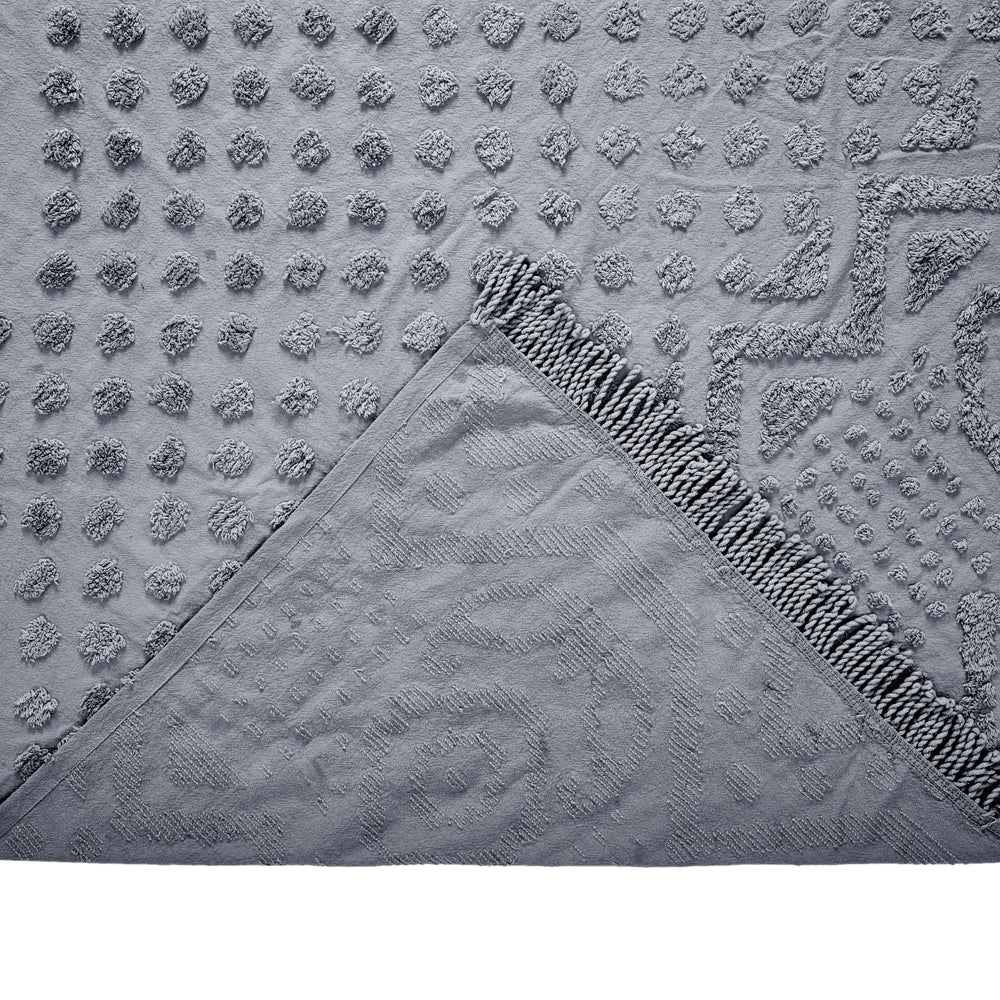 
                      
                        Heirloom 100% Cotton Chenille Bedspread & Shams, Medallion Design, Lightweight Luxury Coverlet
                      
                    
