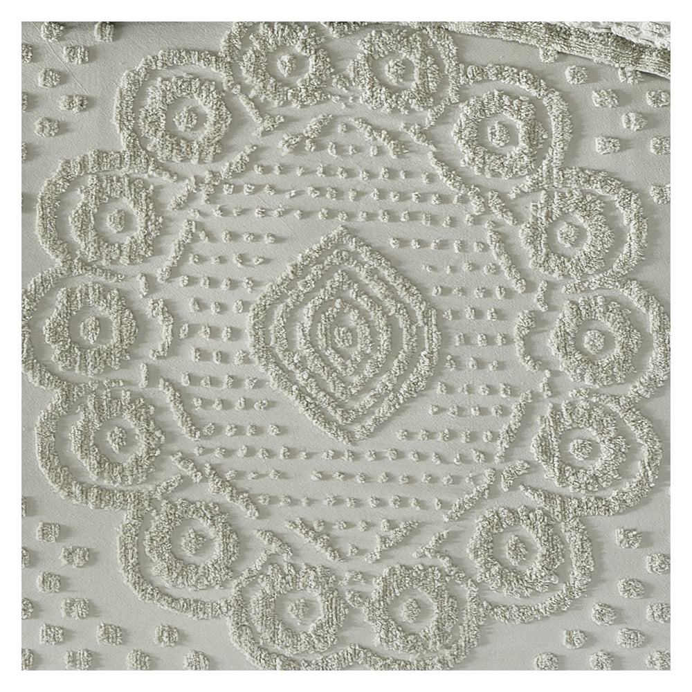 
                      
                        Heirloom 100% Cotton Chenille Bedspread & Shams, Medallion Design, Lightweight Luxury Coverlet
                      
                    
