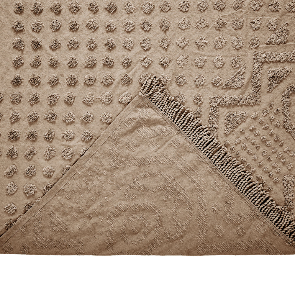 
                      
                        Heirloom 100% Cotton Chenille Bedspread & Shams, Medallion Design, Lightweight Luxury Coverlet
                      
                    